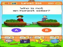Trucos de Braindom 2: Indovinello rompicapo. Chi mente? para Android e iPhone